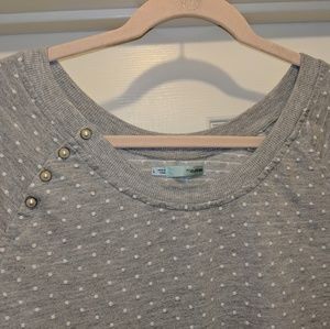 Polka dot sweater